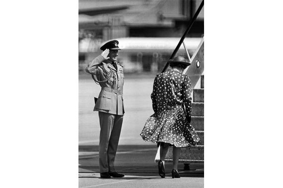 Queen Elizabeth II departs Hong Kong 英女王離港 1986
